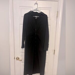 The brand is DKNY size 10 color is black